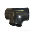 Black Welding Pipe Fitting Equal Tee